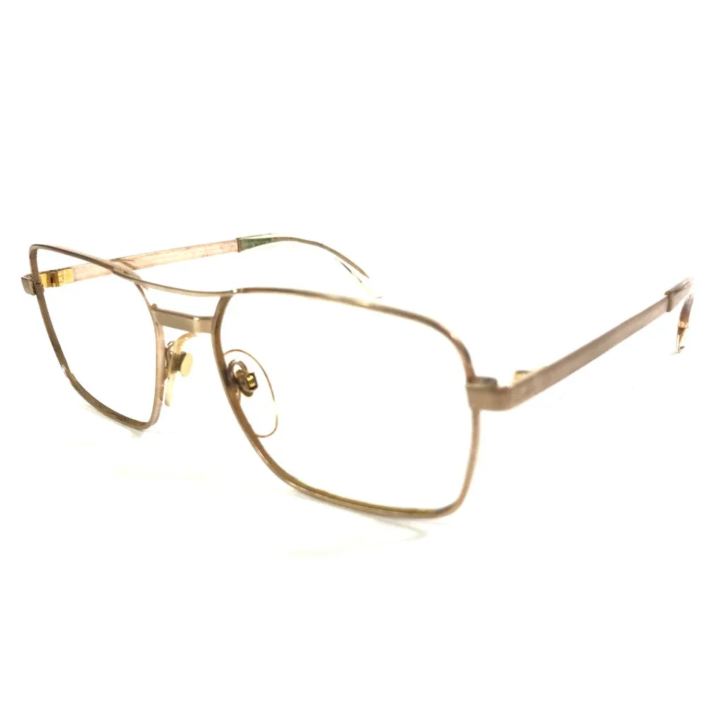 Vintage Rodenstock Eyeglasses Frames 1/20 12k Gold Filled Brushed 56-18-135
